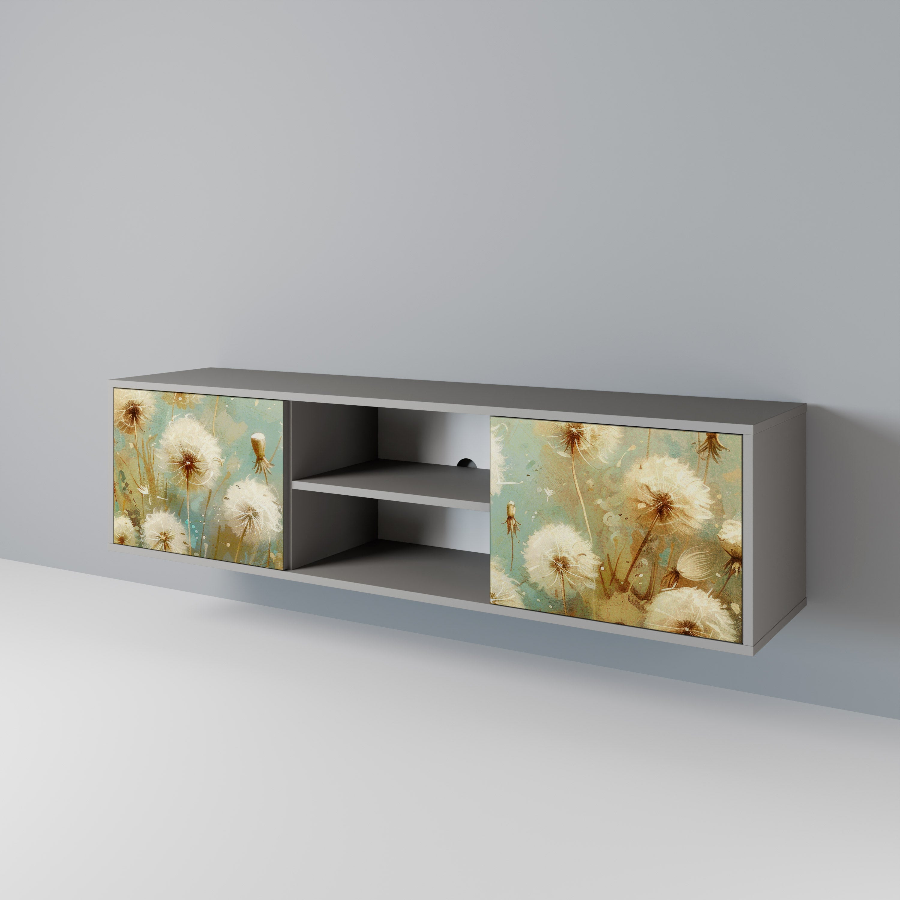 DREAMY MEADOW 2-Door TV Cabinet