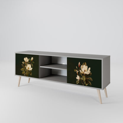 FLORAL NOIR Dvoudveřový TV stolek