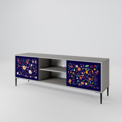 FLORAL COMBINATION Dvoudveřový TV stolek