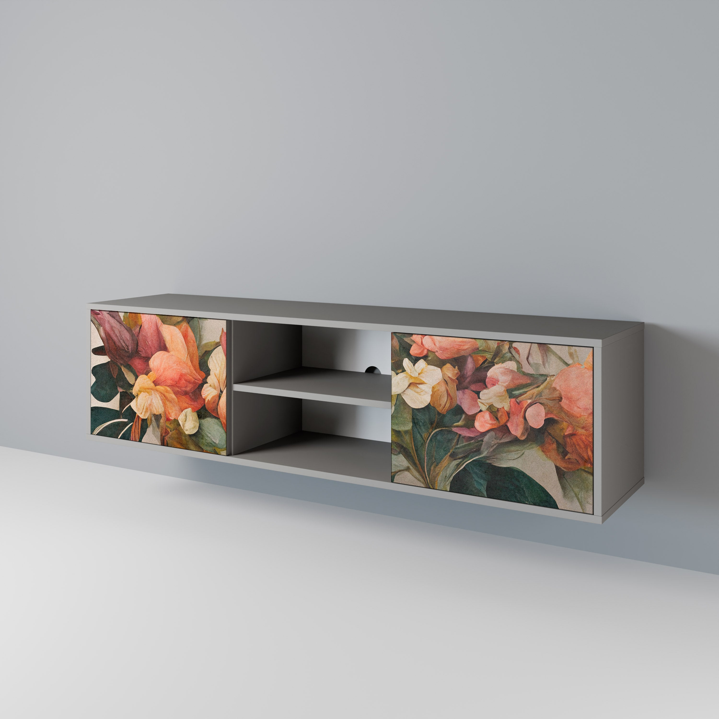 STYLISH BEAUTY 2-Door TV Cabinet