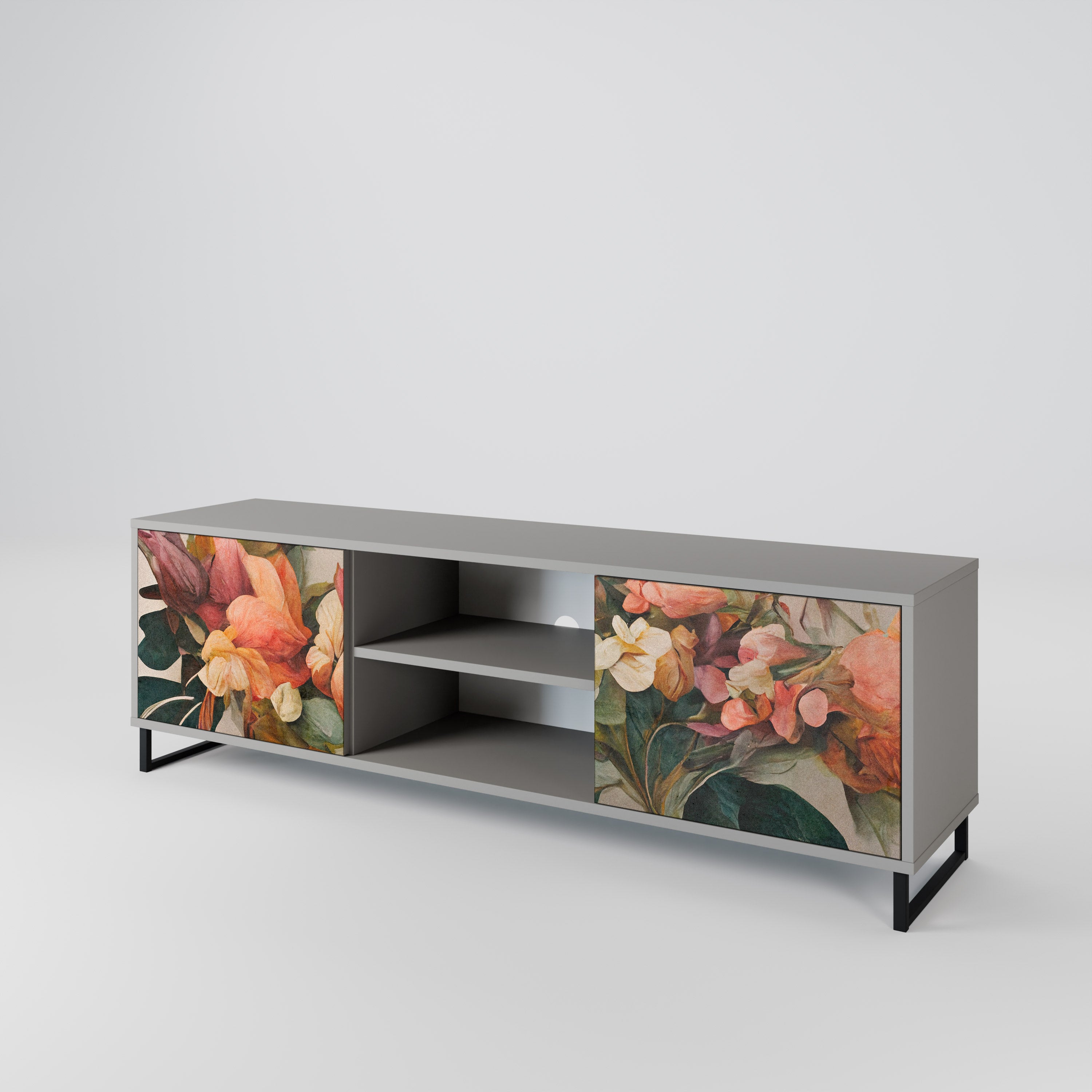 STYLISH BEAUTY 2-Door TV Cabinet