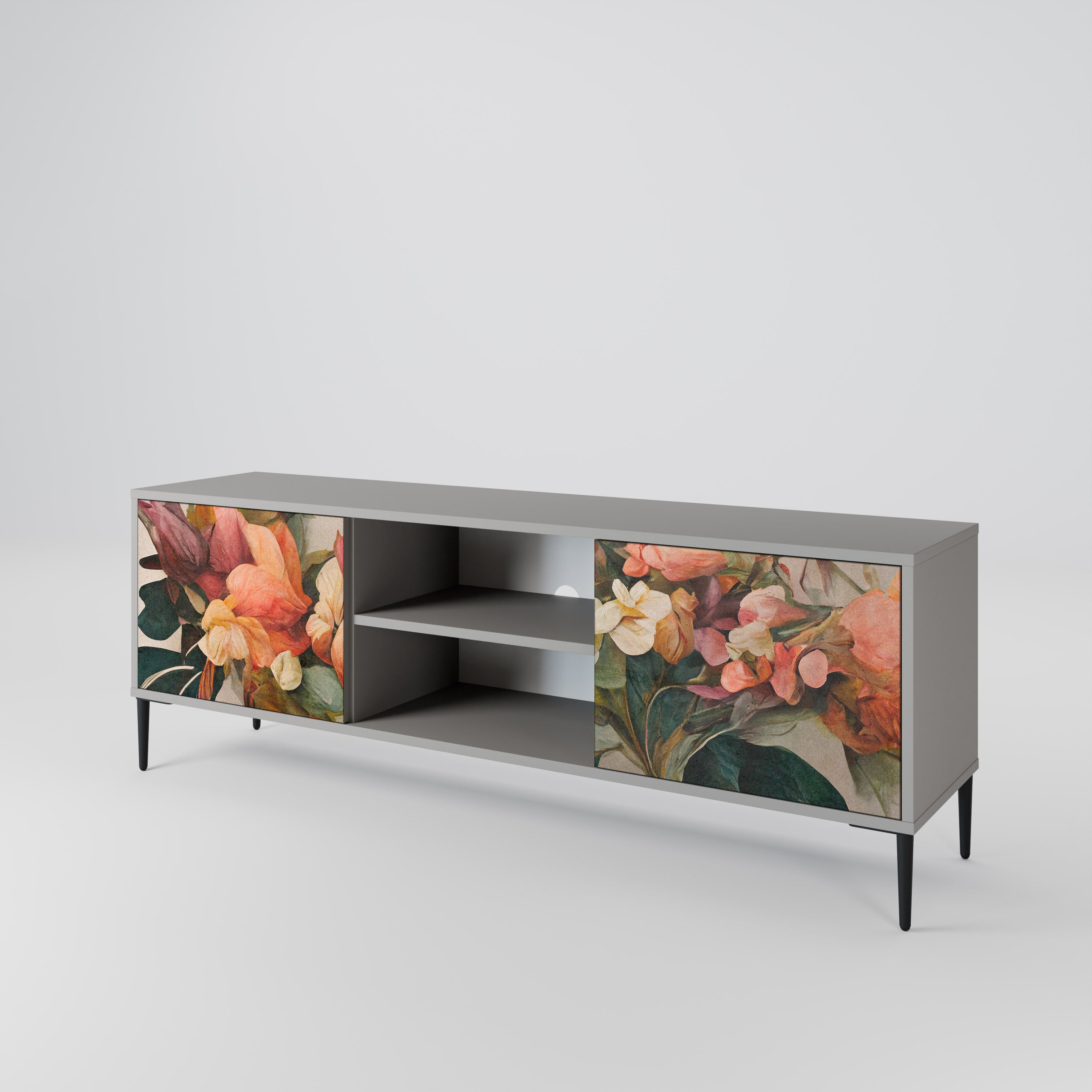 STYLISH BEAUTY 2-Door TV Cabinet