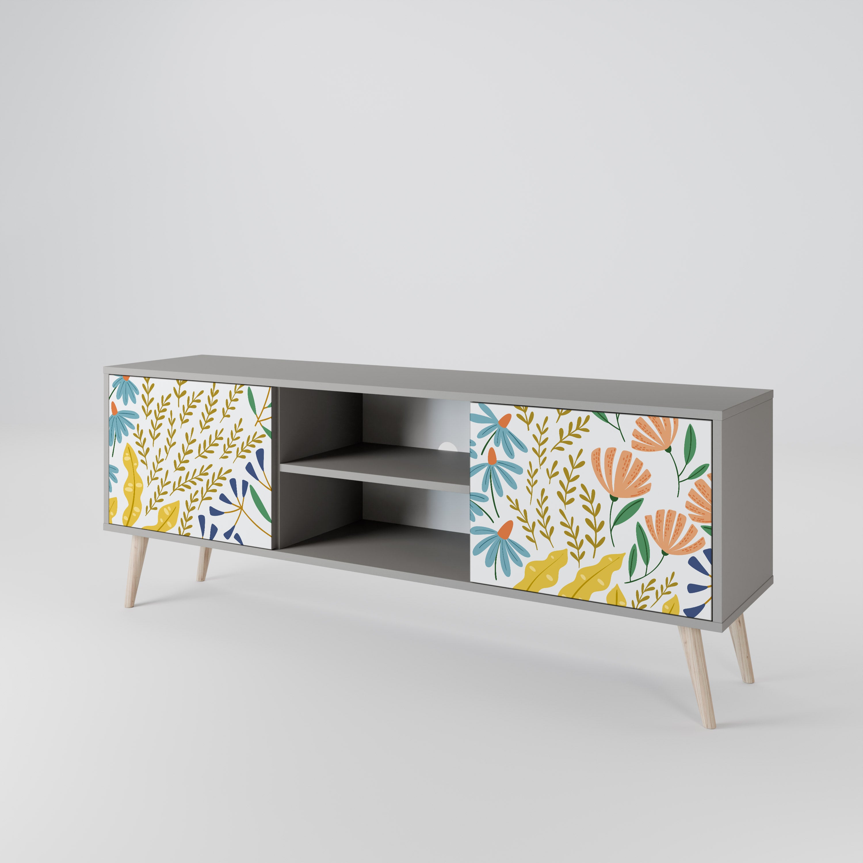 HELLO SPRING 2-Door TV Cabinet