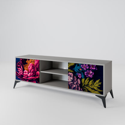 BLOOMING ELEGANCE Dvoudveřový TV stolek