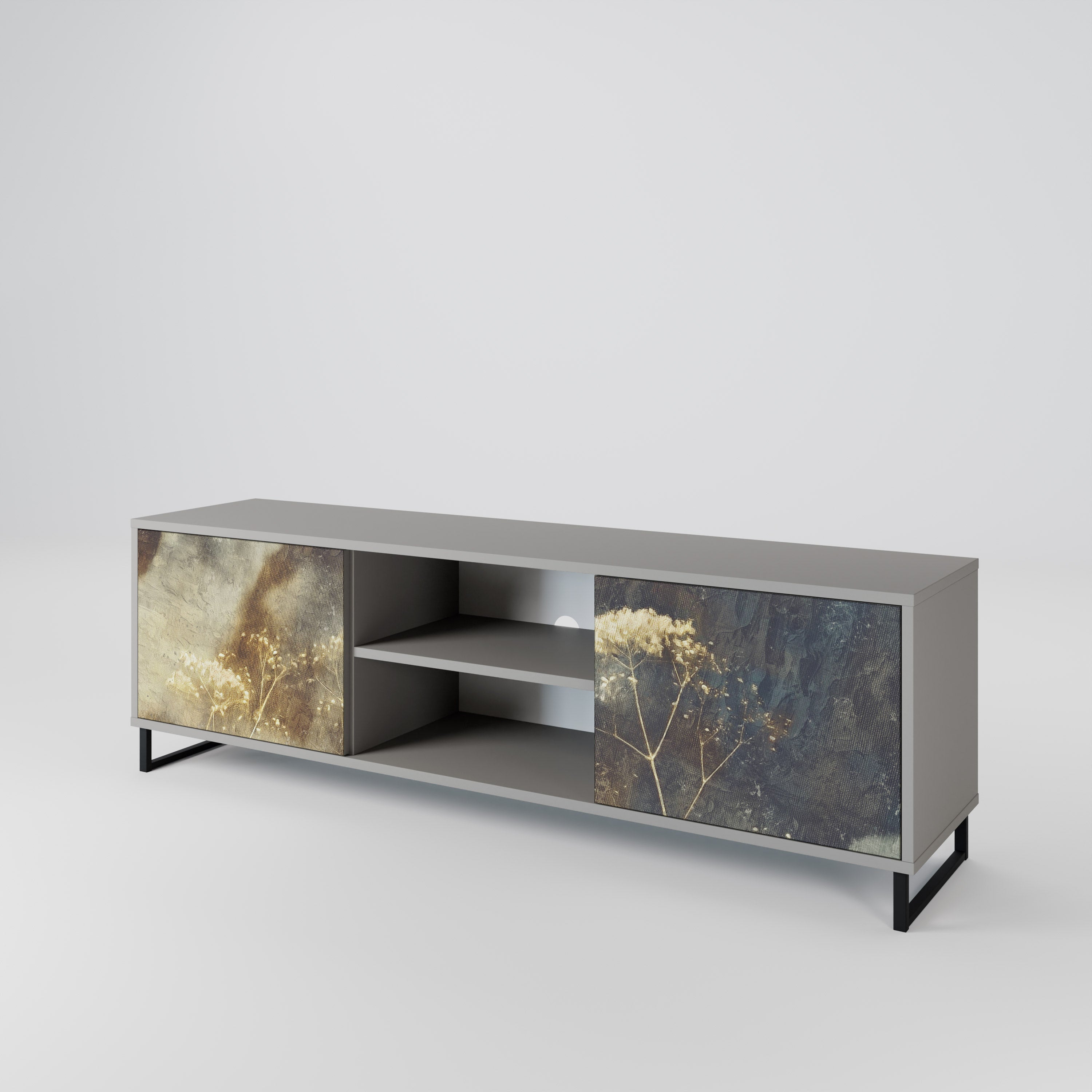 GENTLE POWER 2-Door TV Cabinet