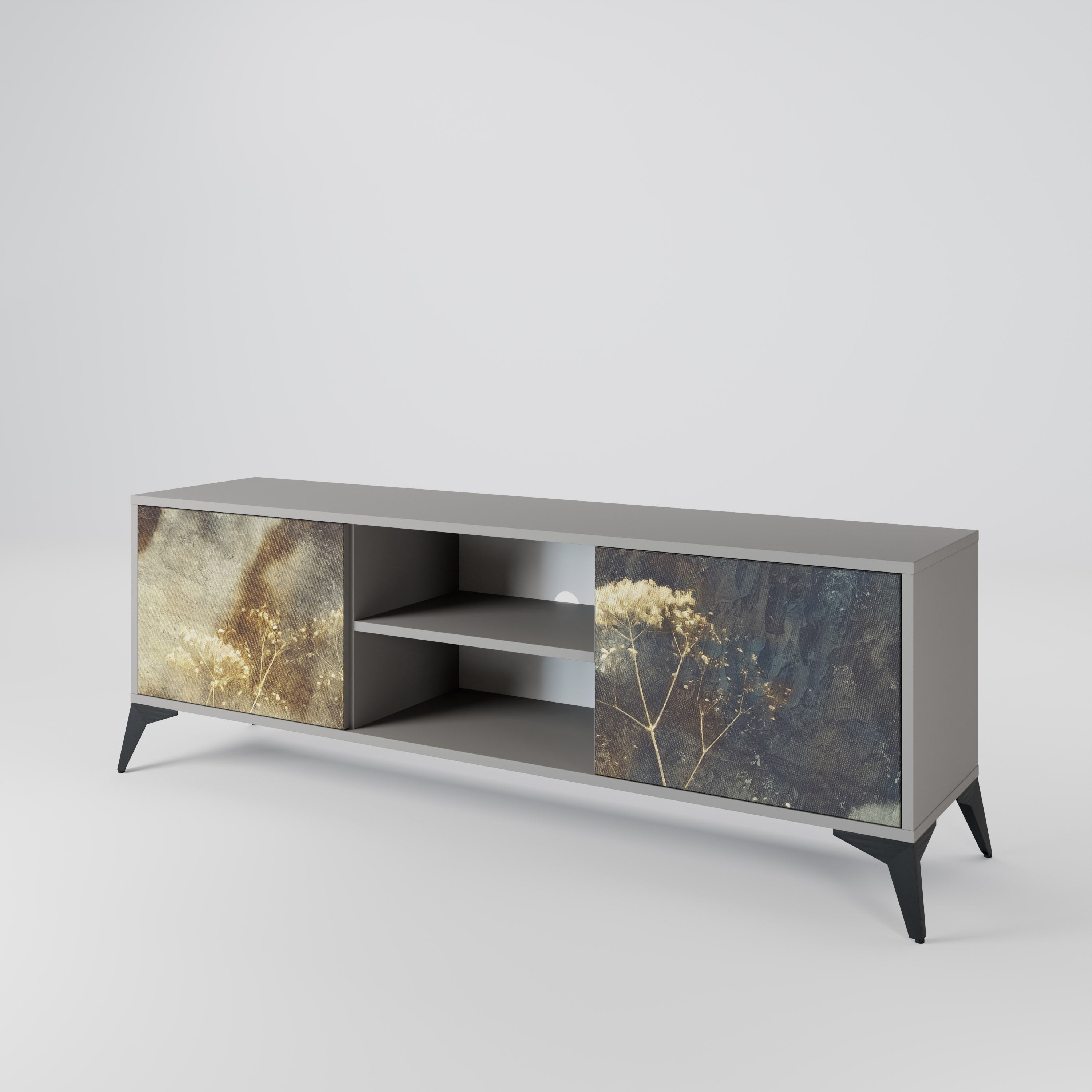 GENTLE POWER 2-Door TV Cabinet