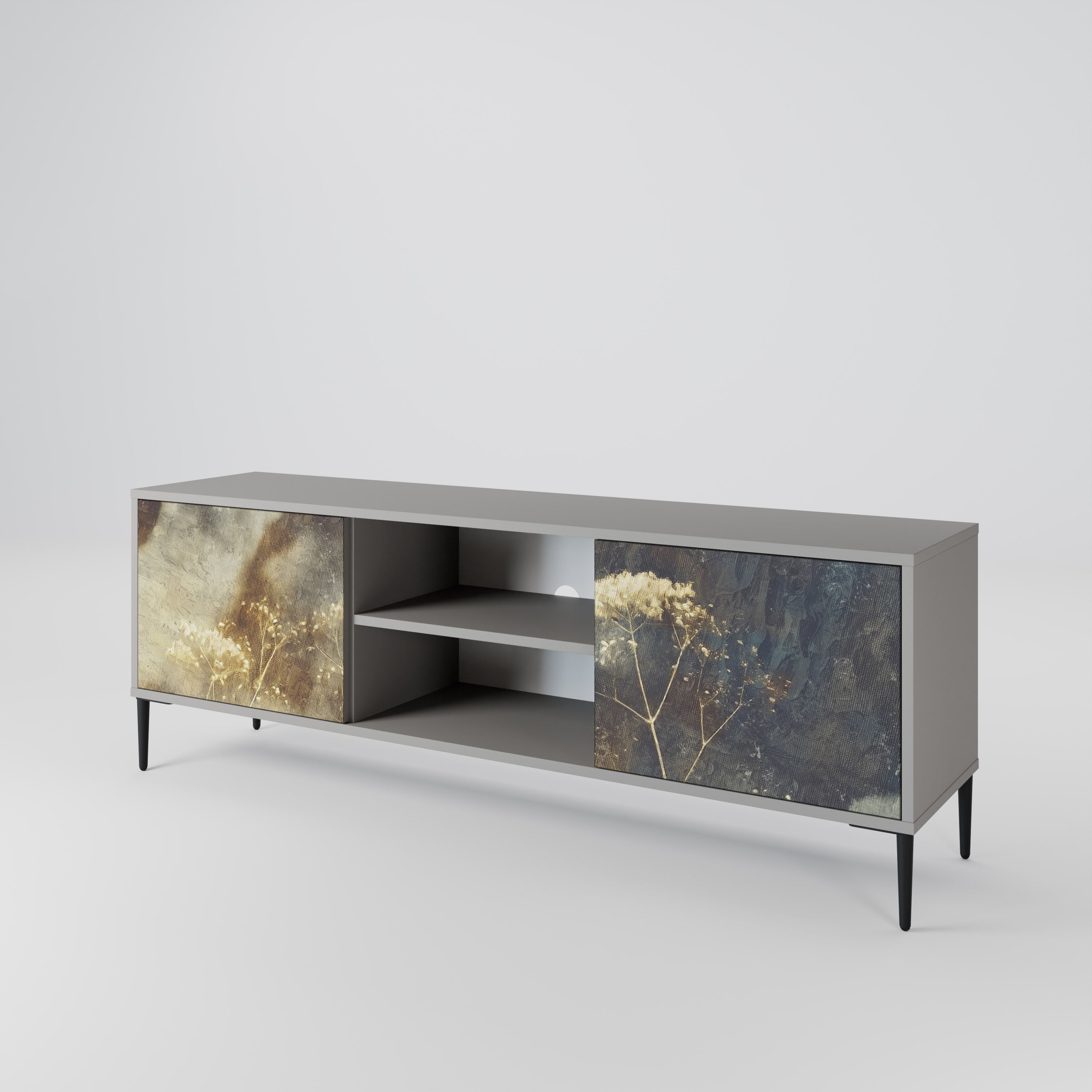 GENTLE POWER 2-Door TV Cabinet