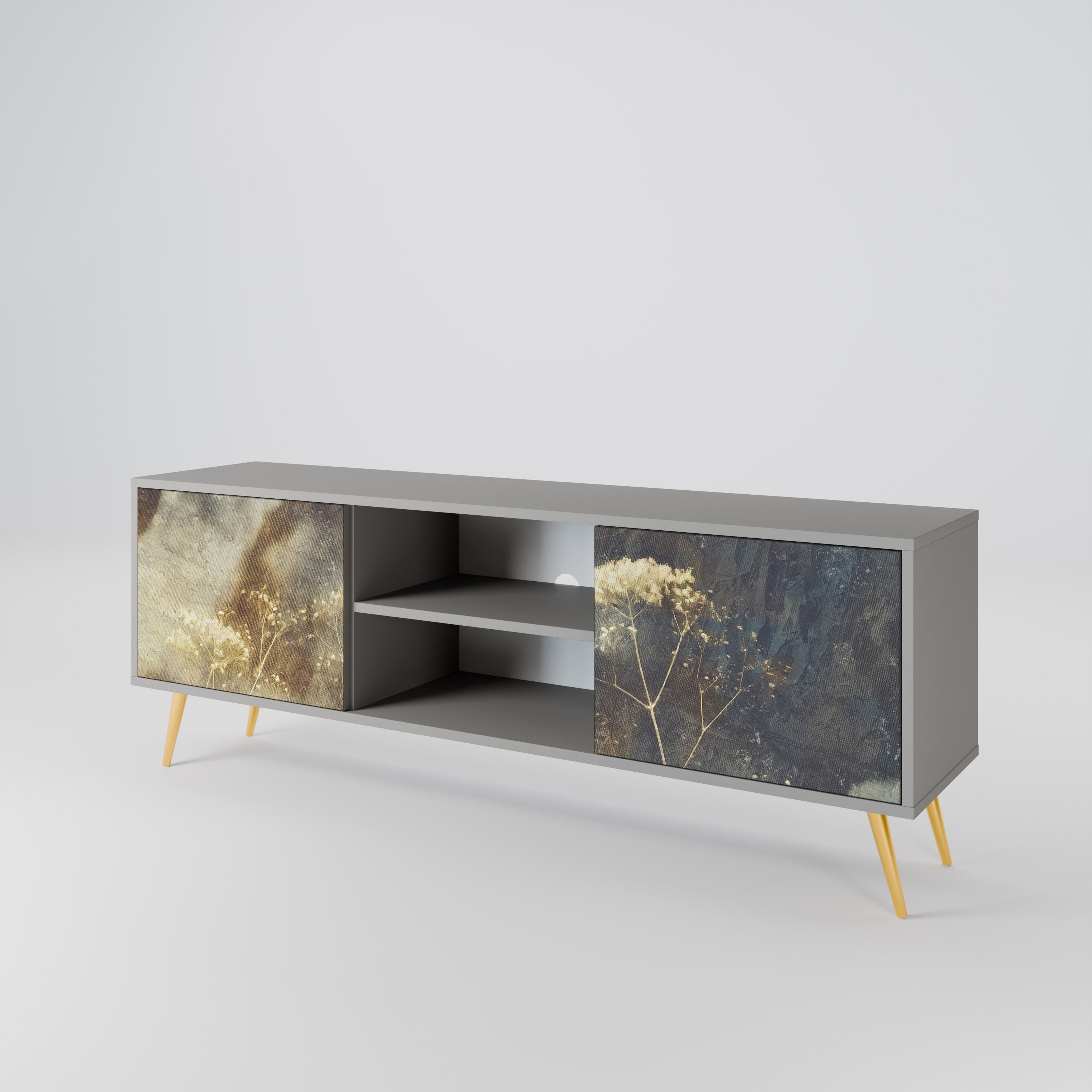 GENTLE POWER 2-Door TV Cabinet