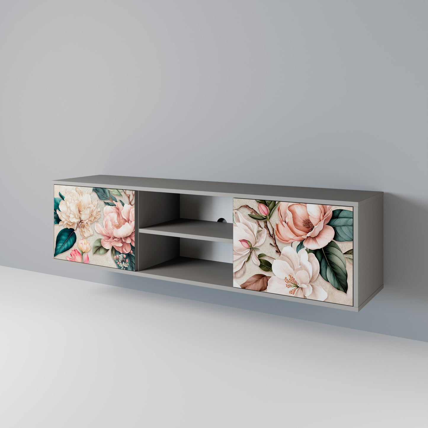 FLORAL GRACE Dvoudveřový TV stolek