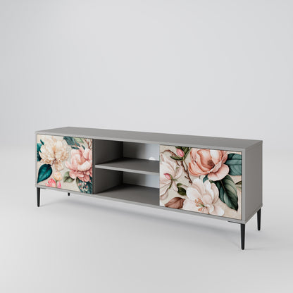 FLORAL GRACE Dvoudveřový TV stolek