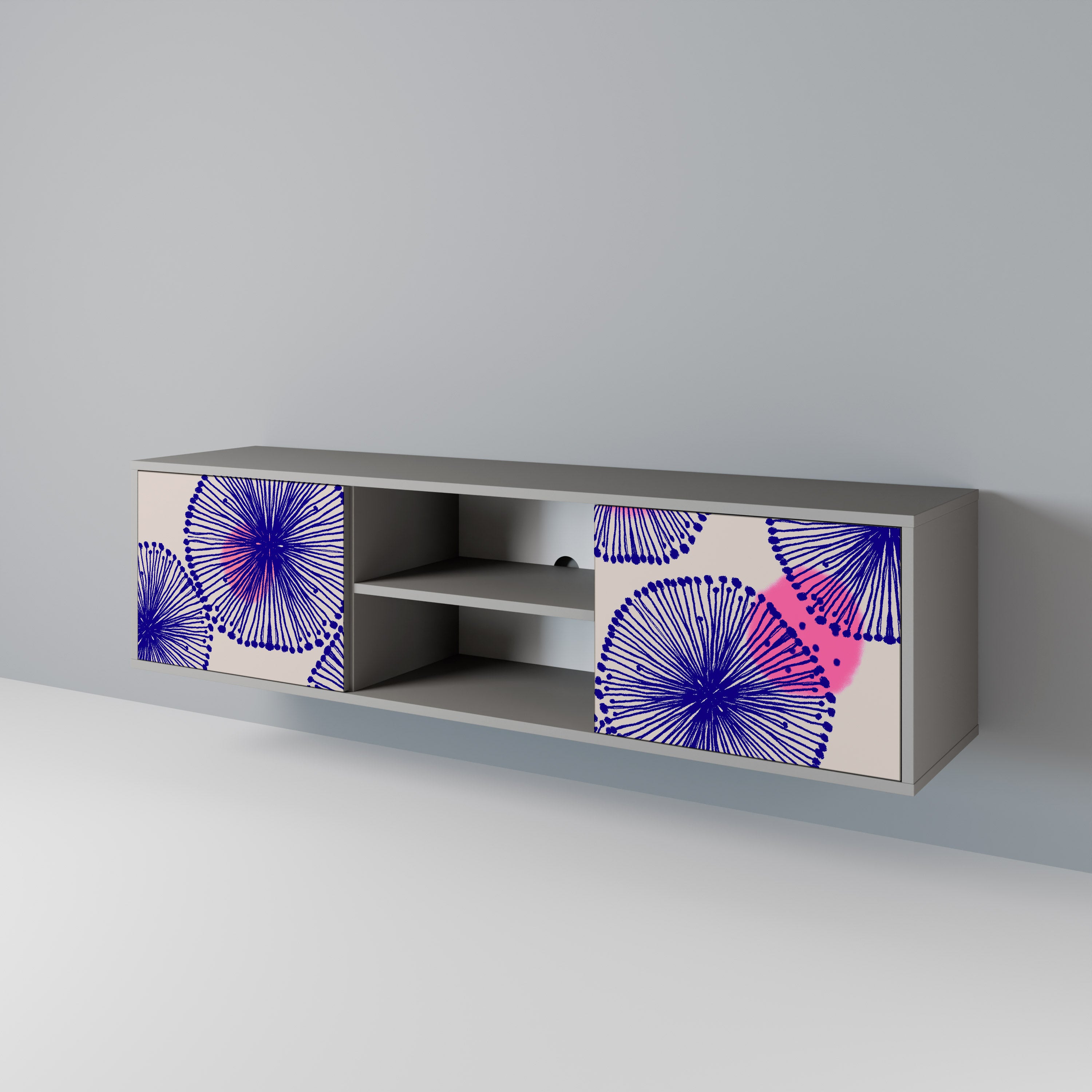 MAGIC NATURE 2-Door TV Cabinet