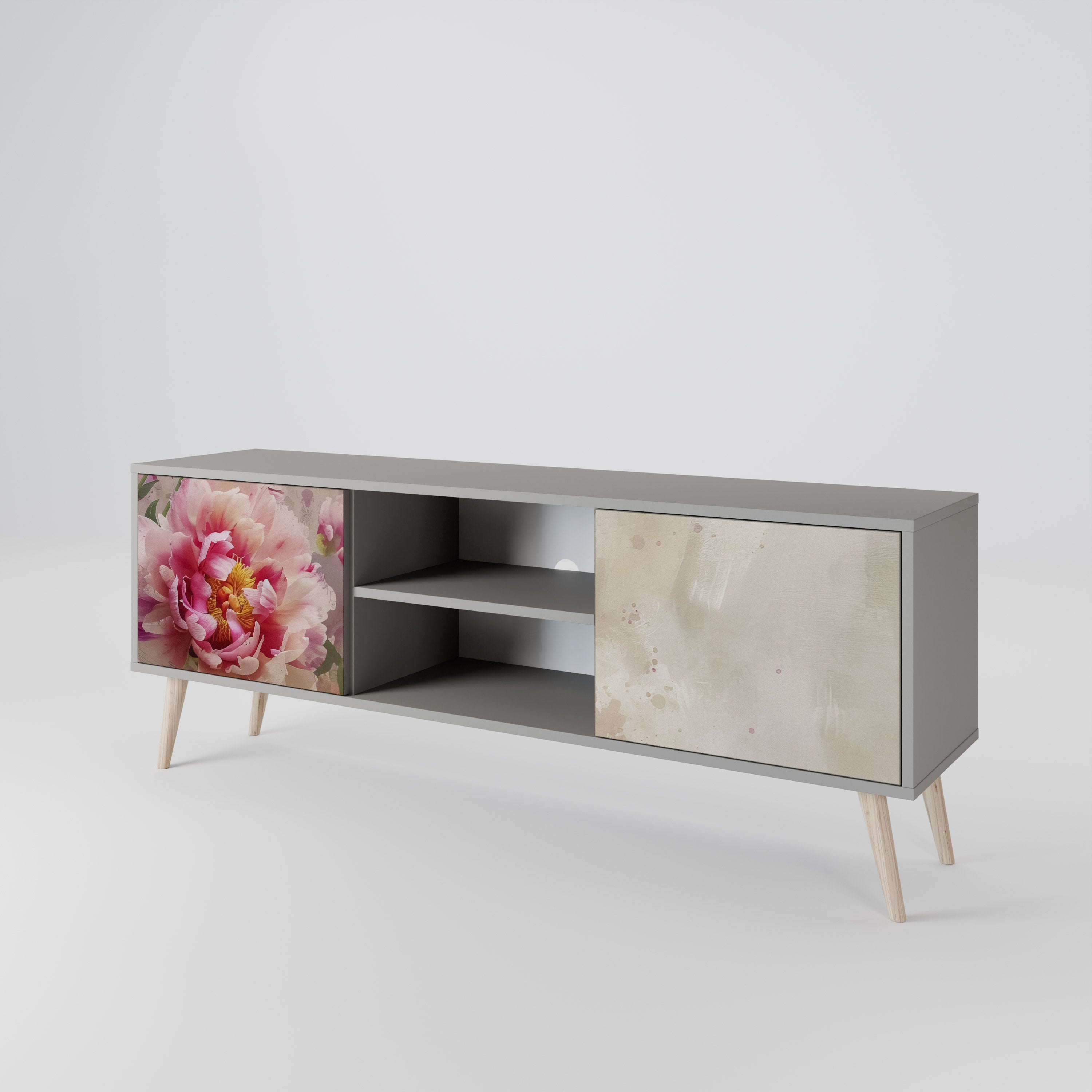 PEONY WHISPER 2-Door TV Cabinet