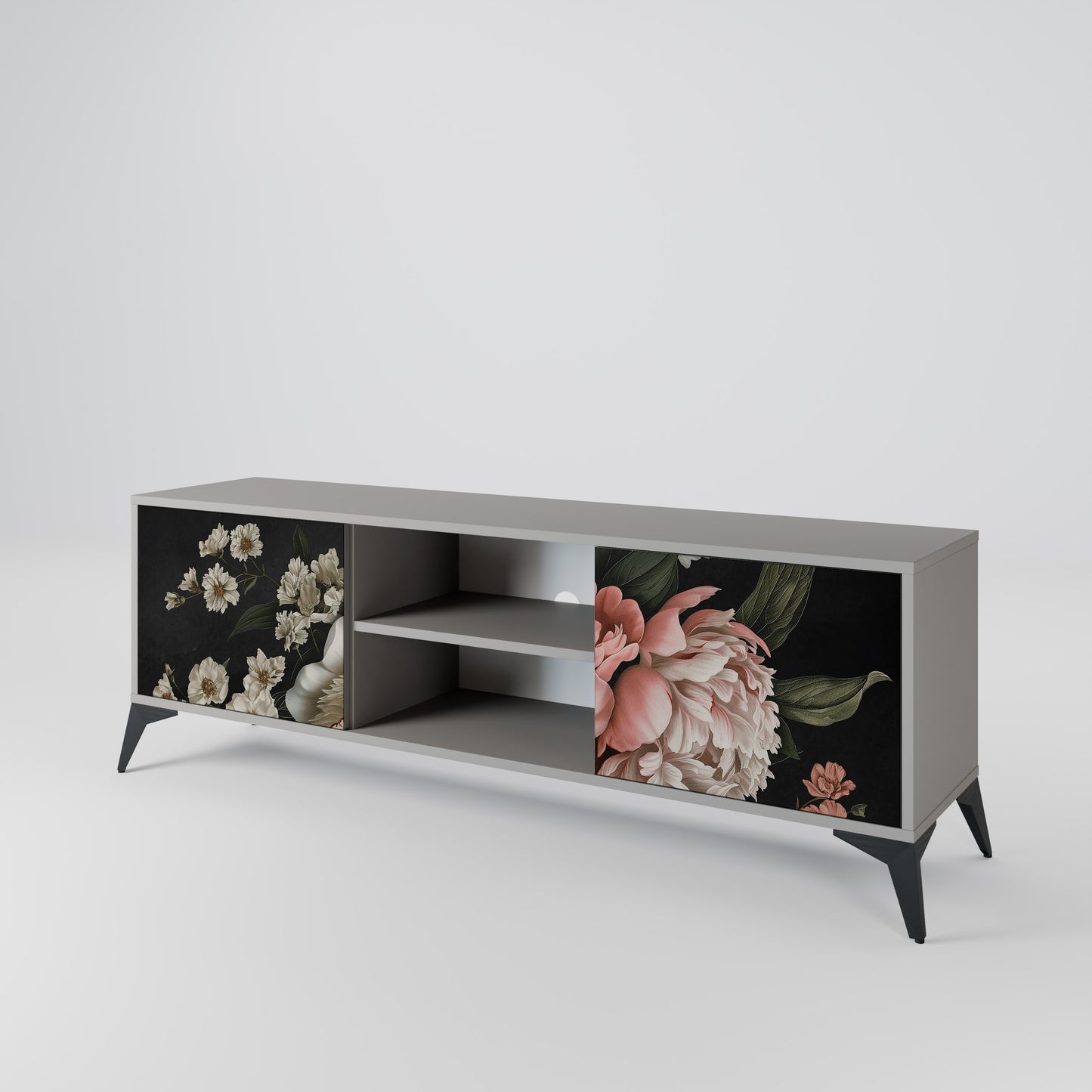 LUSH ELEGANCE Dvoudveřový TV stolek