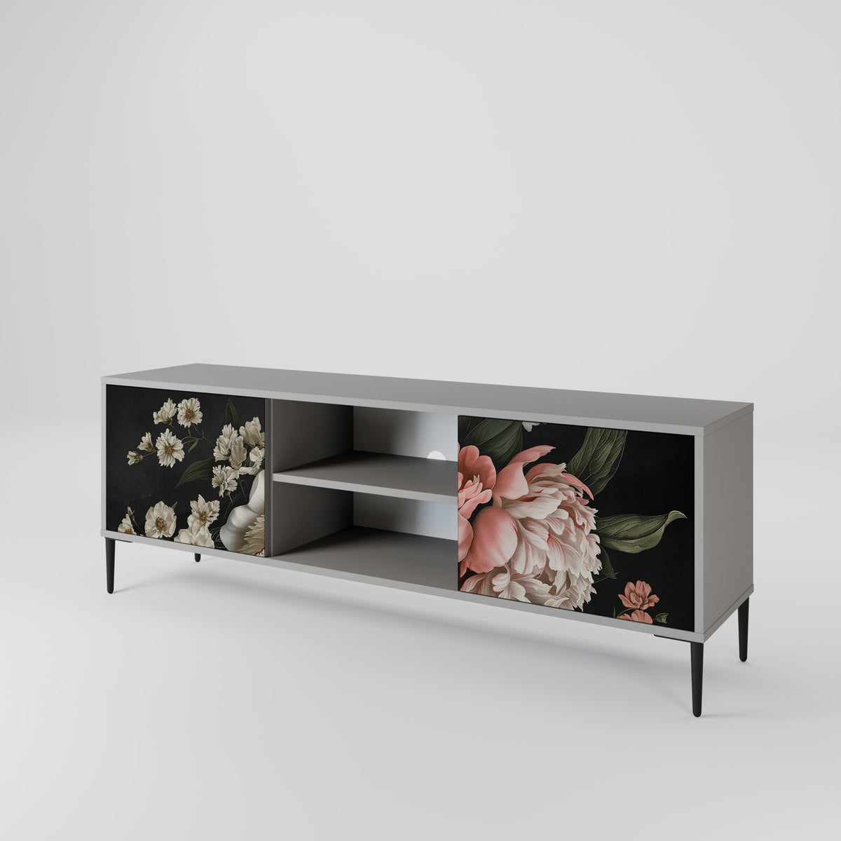 LUSH ELEGANCE Dvoudveřový TV stolek