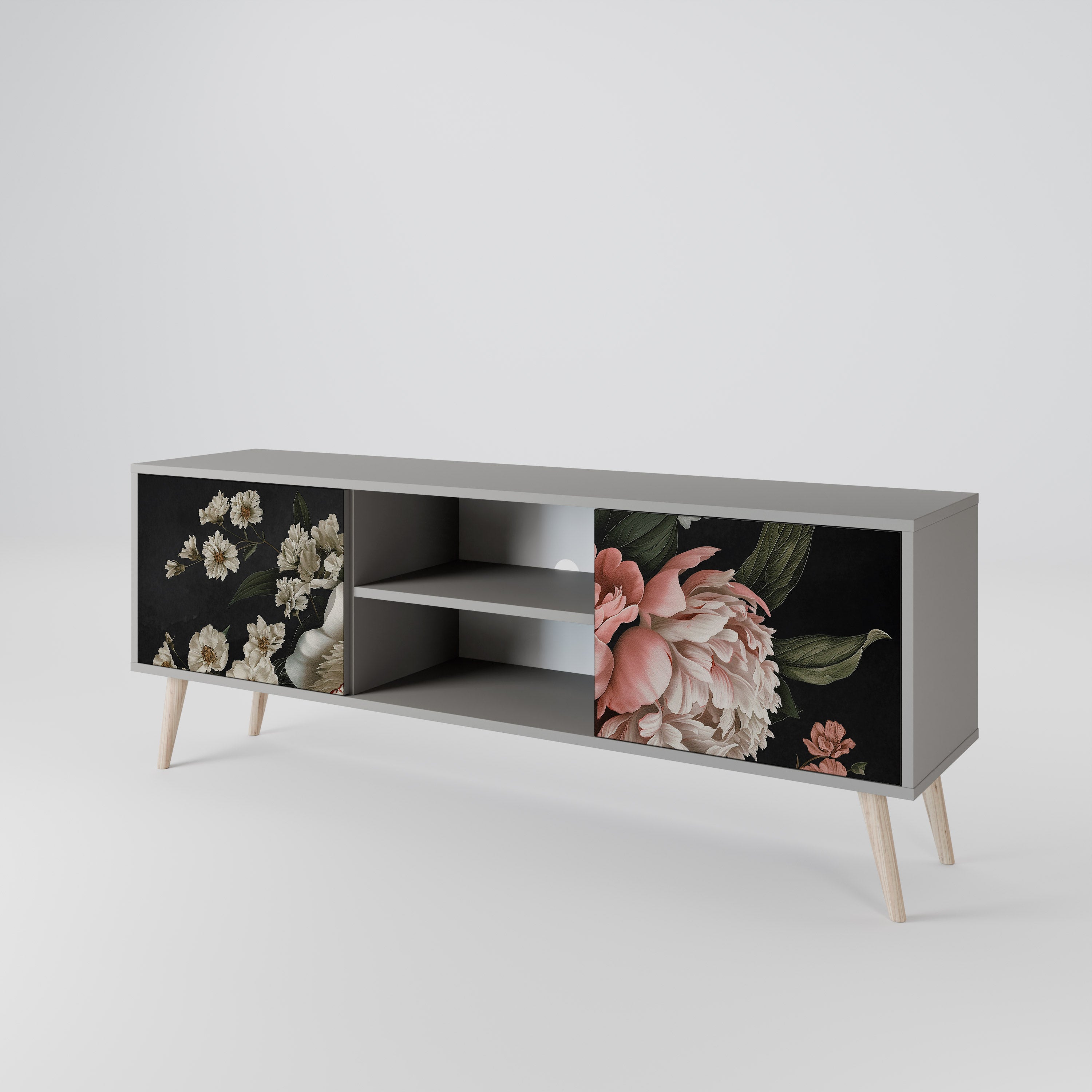 LUSH ELEGANCE 2-Door TV Cabinet