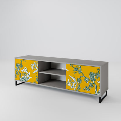 YELLOW CHINOISERIE Dvoudveřový TV stolek