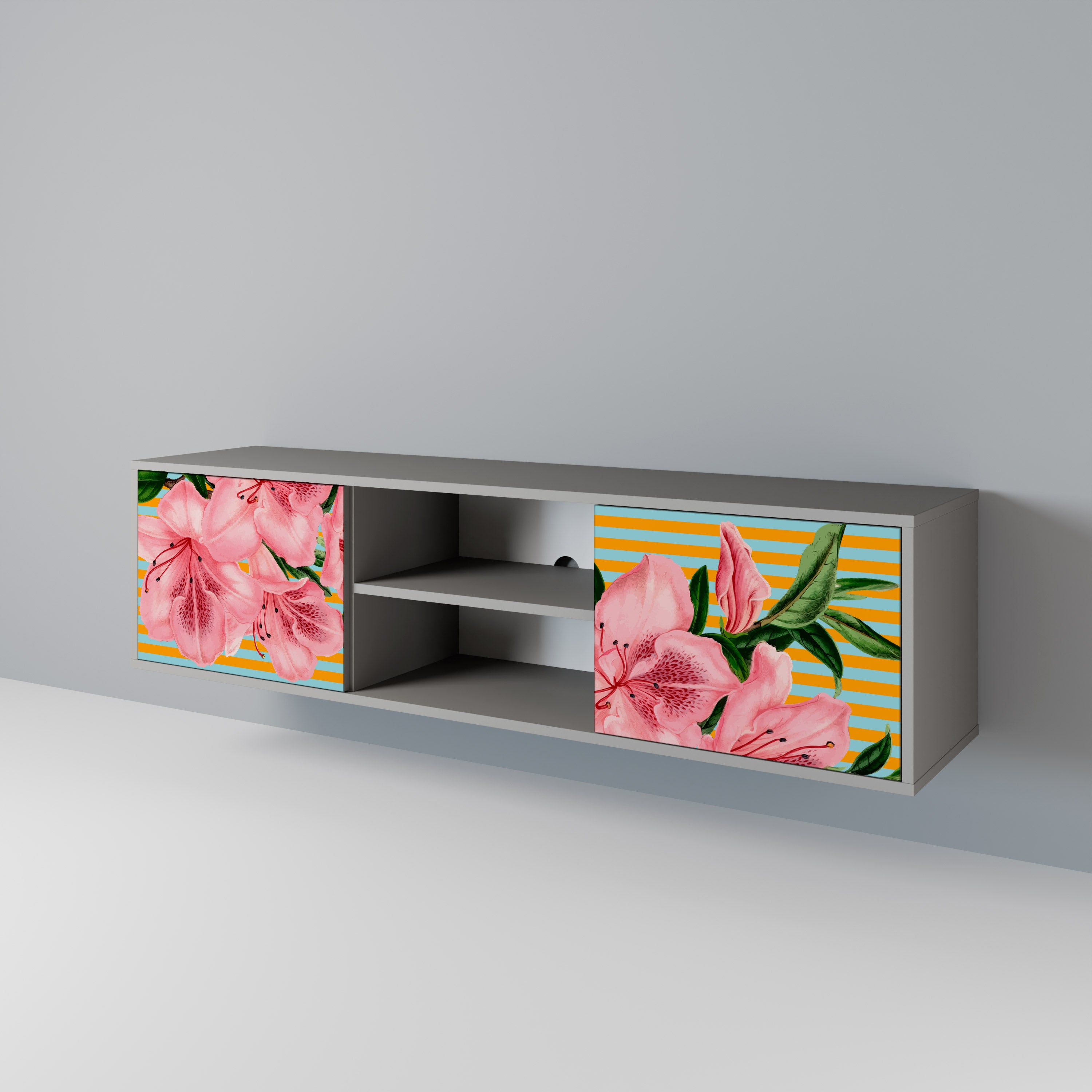 FRAGILE BEAUTY 2-Door TV Cabinet