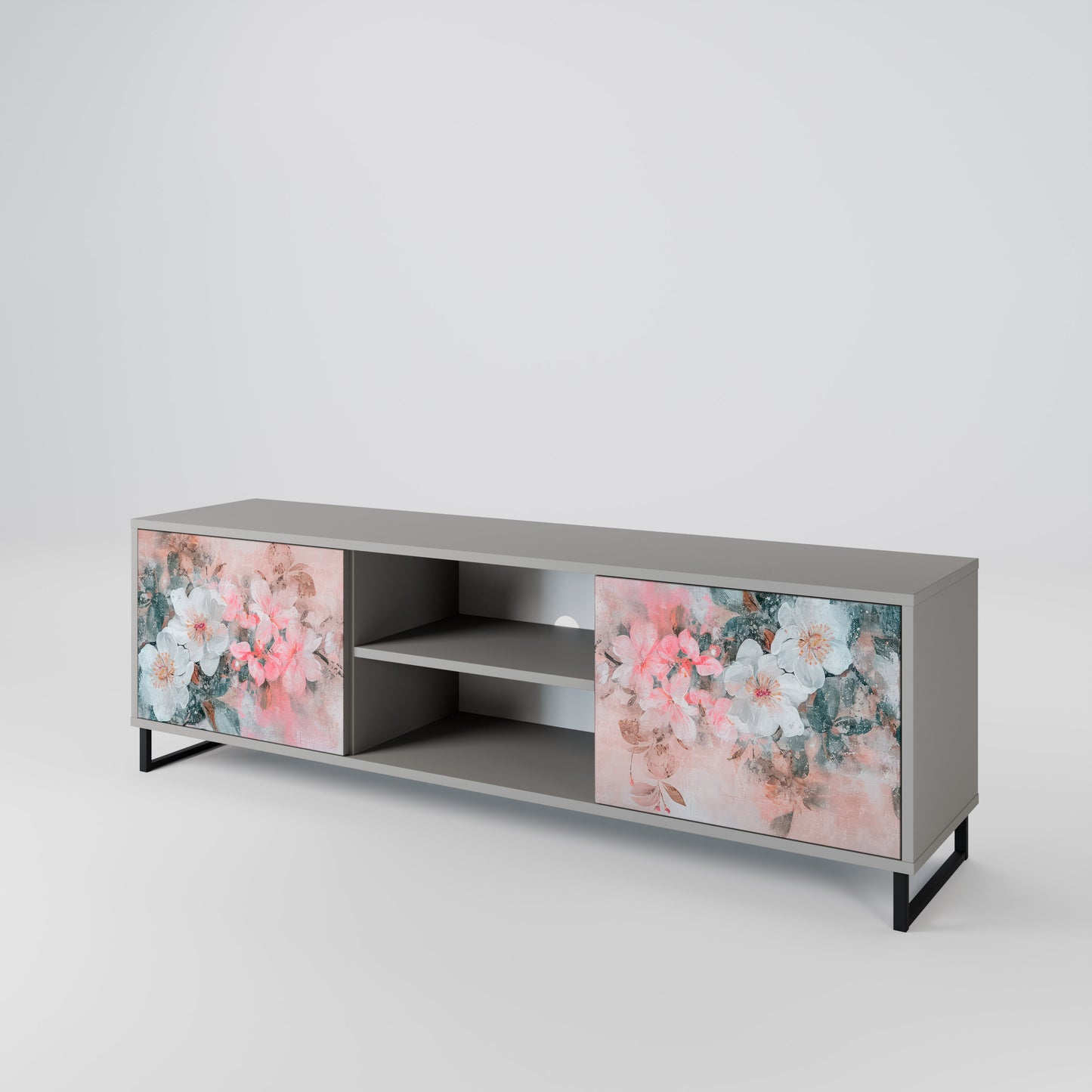 CHERRY BLOSSOM Dvoudveřový TV stolek