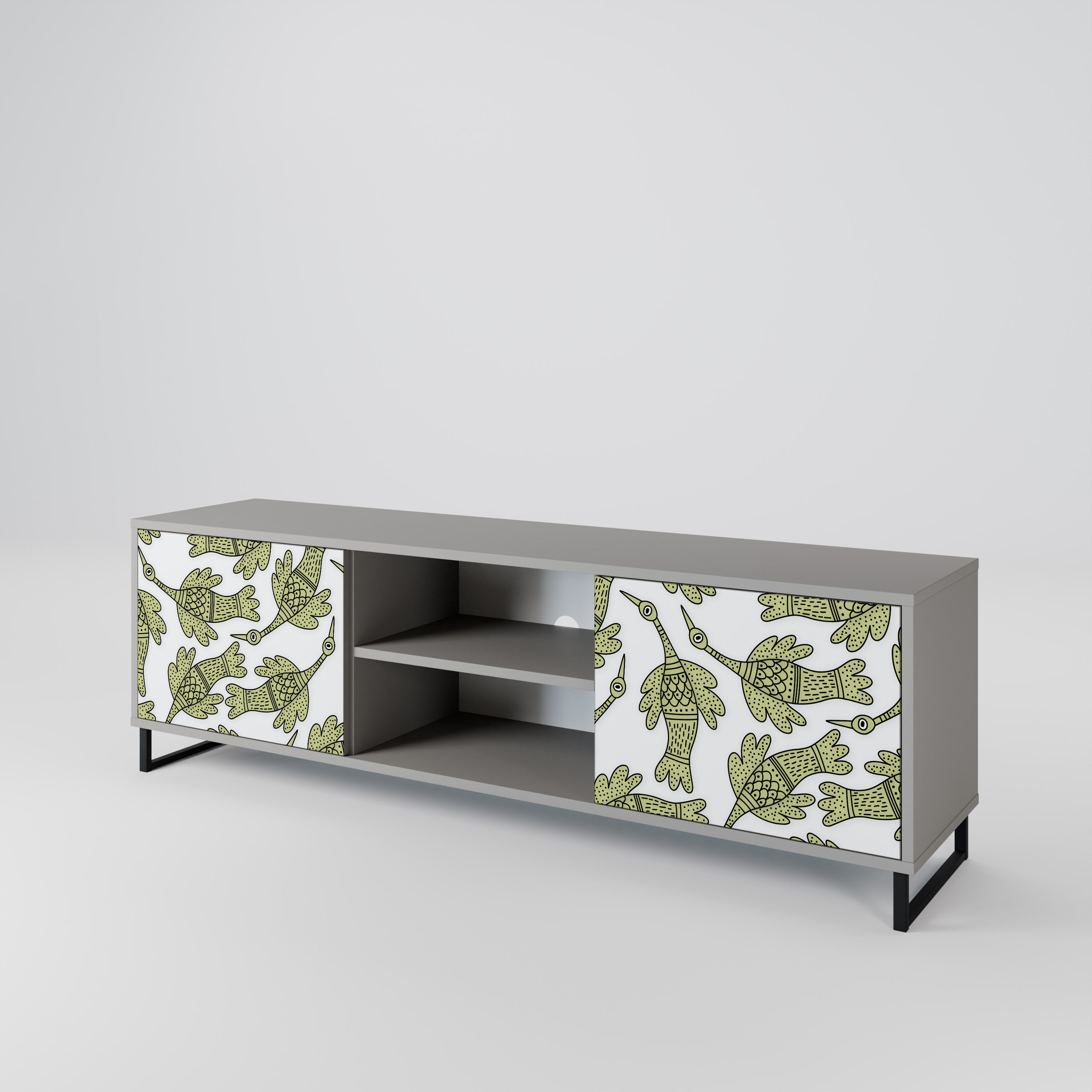 SEEDLING SONGBIRD 2-Door TV Cabinet
