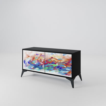 FINESSE MASH-UP Kompaktní dvoudveřový TV stolek