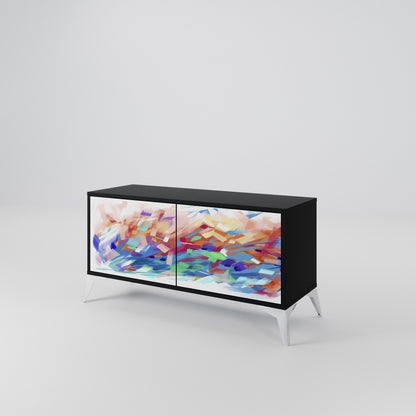 FINESSE MASH-UP Kompaktní dvoudveřový TV stolek