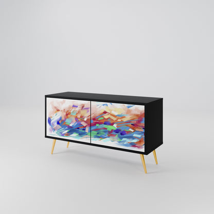 FINESSE MASH-UP Kompaktní dvoudveřový TV stolek