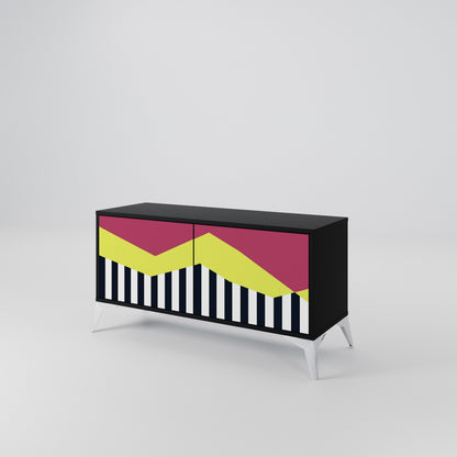 PIANO FANTASY Kompaktní dvoudveřový TV stolek
