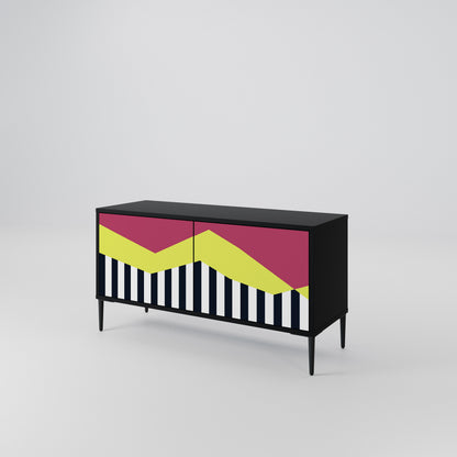 PIANO FANTASY Kompaktní dvoudveřový TV stolek