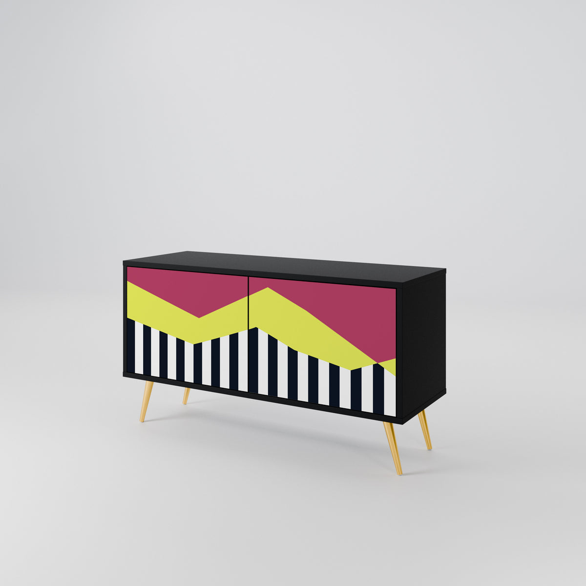 PIANO FANTASY Kompaktní dvoudveřový TV stolek