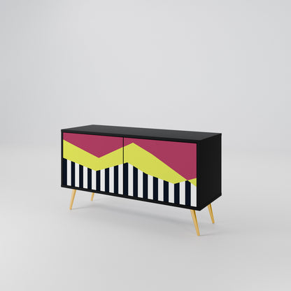 PIANO FANTASY Kompaktní dvoudveřový TV stolek
