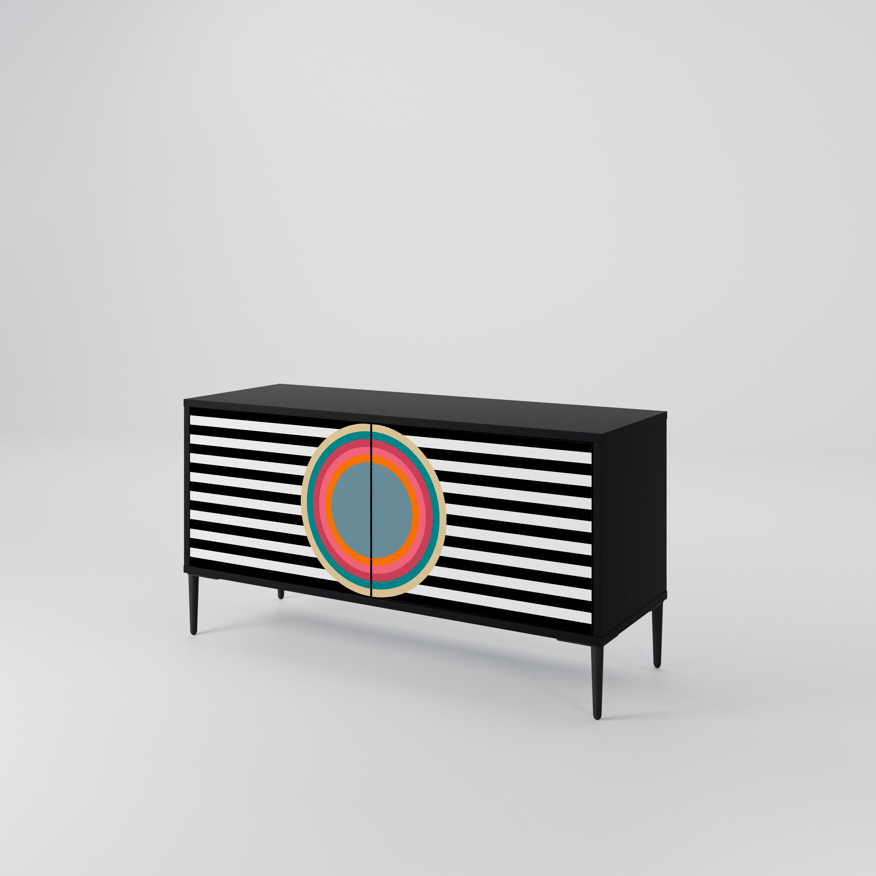 SPECTRA SHOWCASE Kompaktní dvoudveřový TV stolek