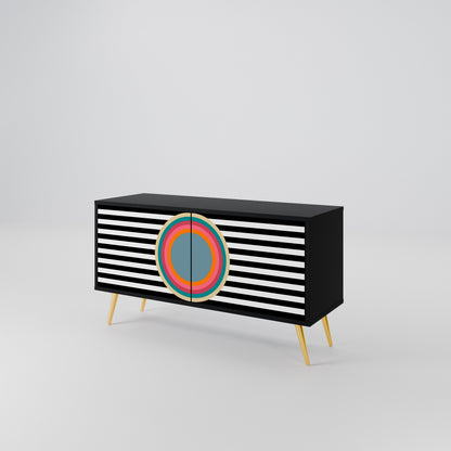 SPECTRA SHOWCASE Kompaktní dvoudveřový TV stolek