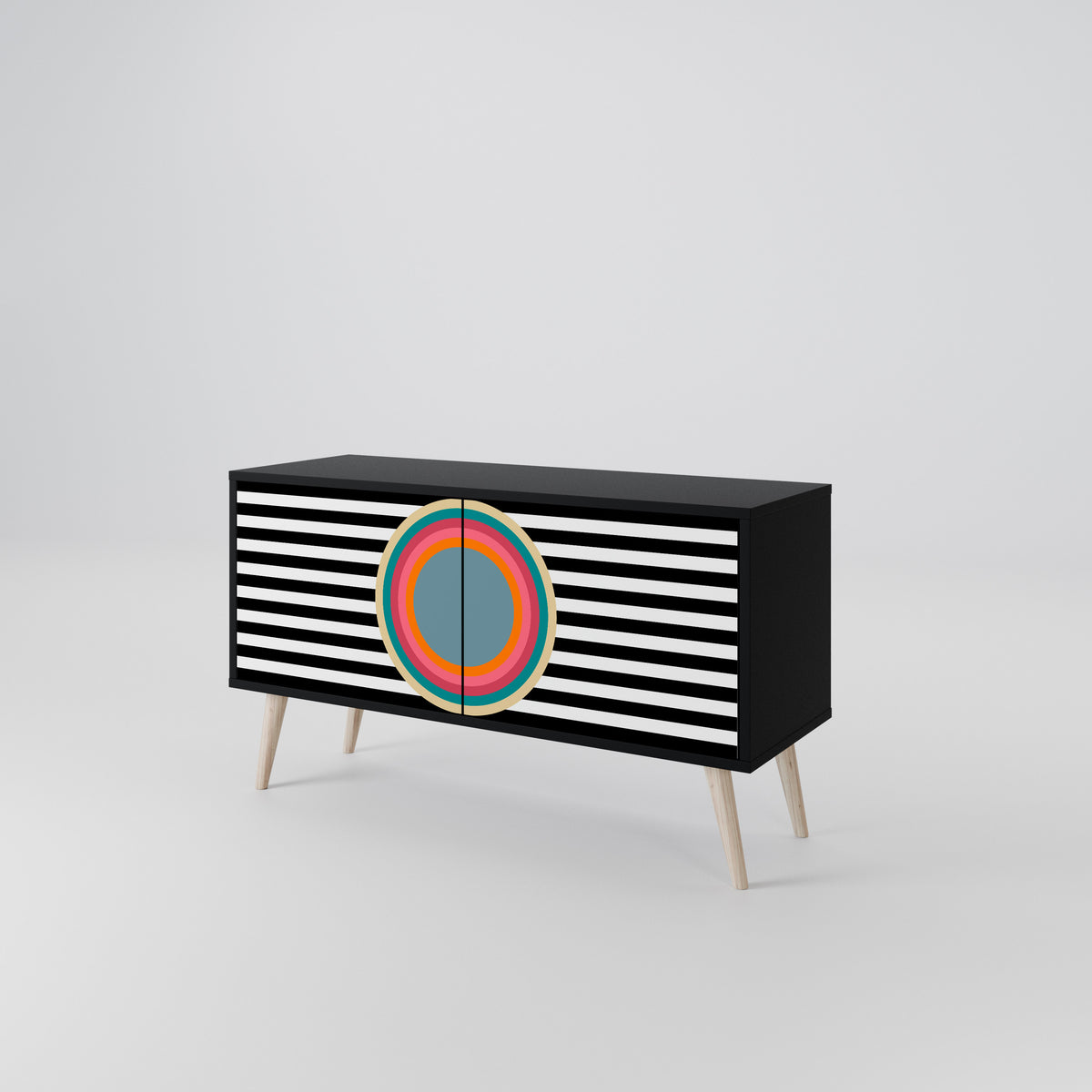 SPECTRA SHOWCASE Kompaktní dvoudveřový TV stolek