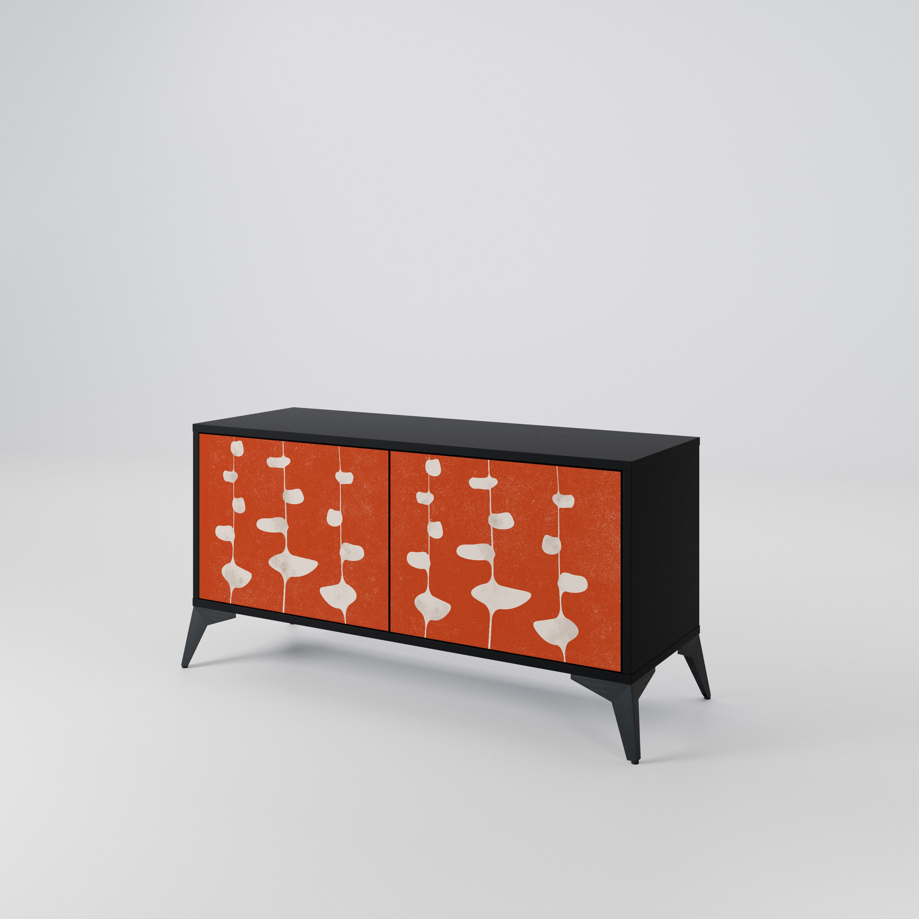 COURAGE MOLD Kompaktní dvoudveřový TV stolek