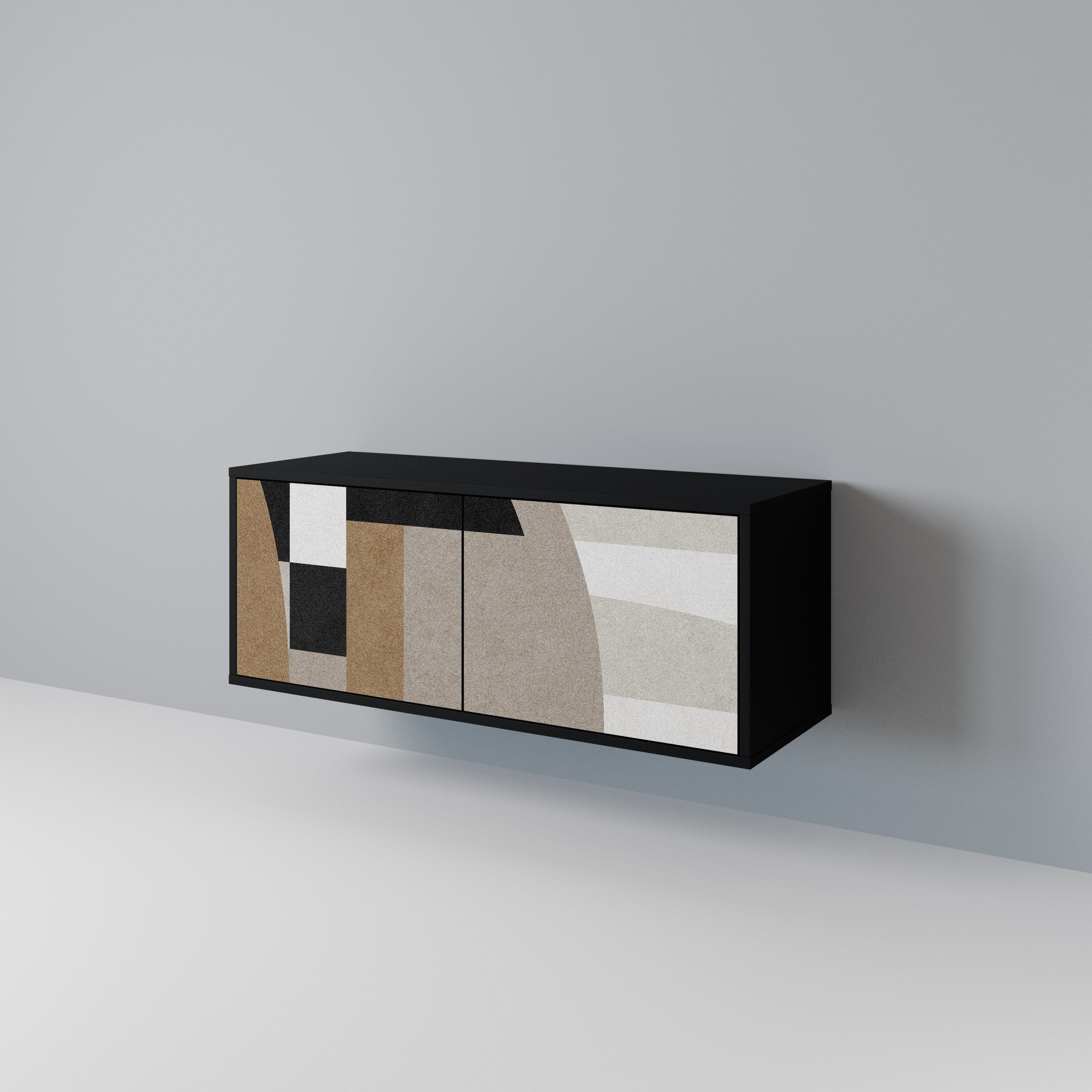 DELICATE MEMENTO Kompaktní dvoudveřový TV stolek