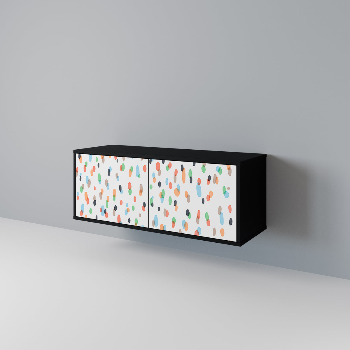 ENERGETIC SPOTS Kompaktní dvoudveřový TV stolek