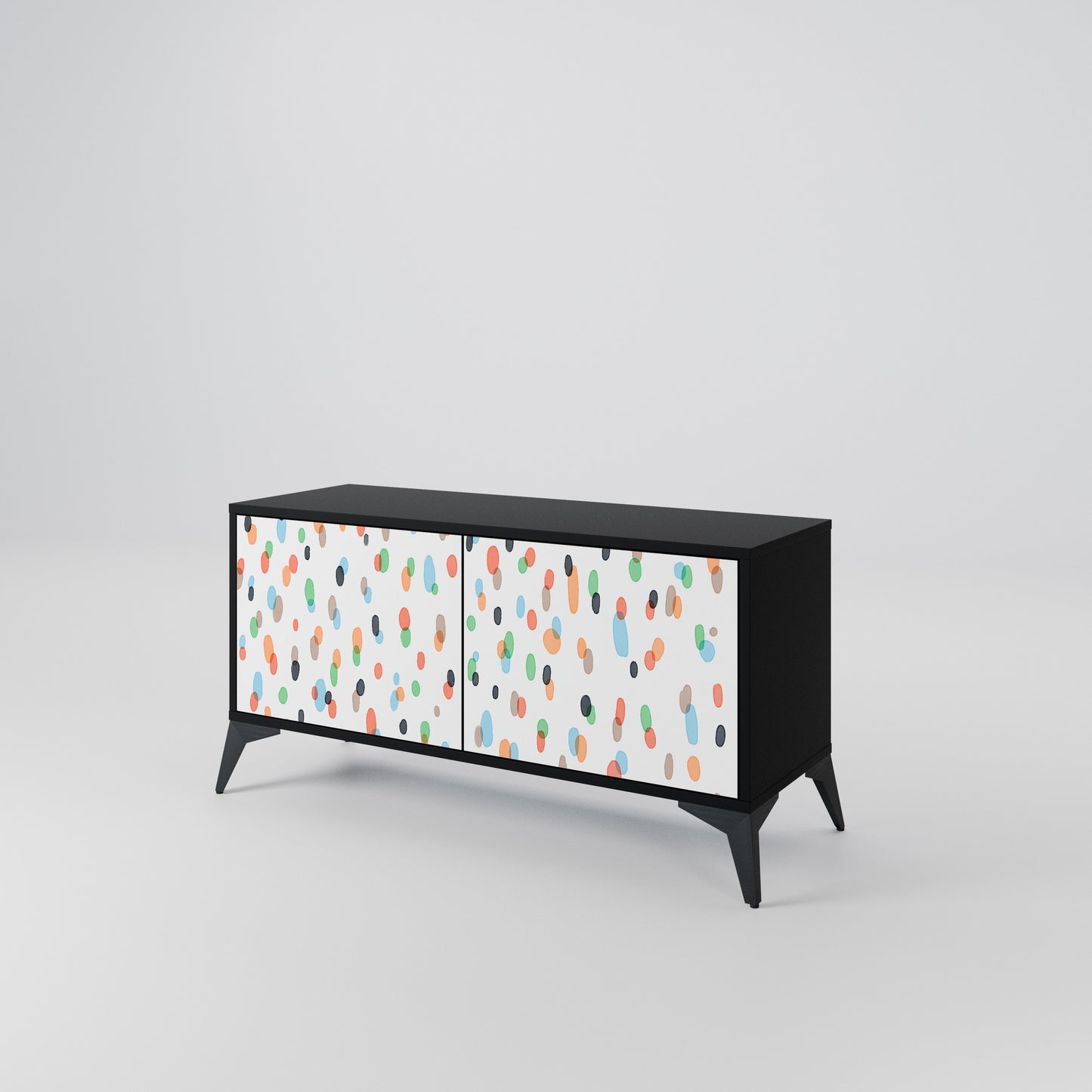 ENERGETIC SPOTS Kompaktní dvoudveřový TV stolek
