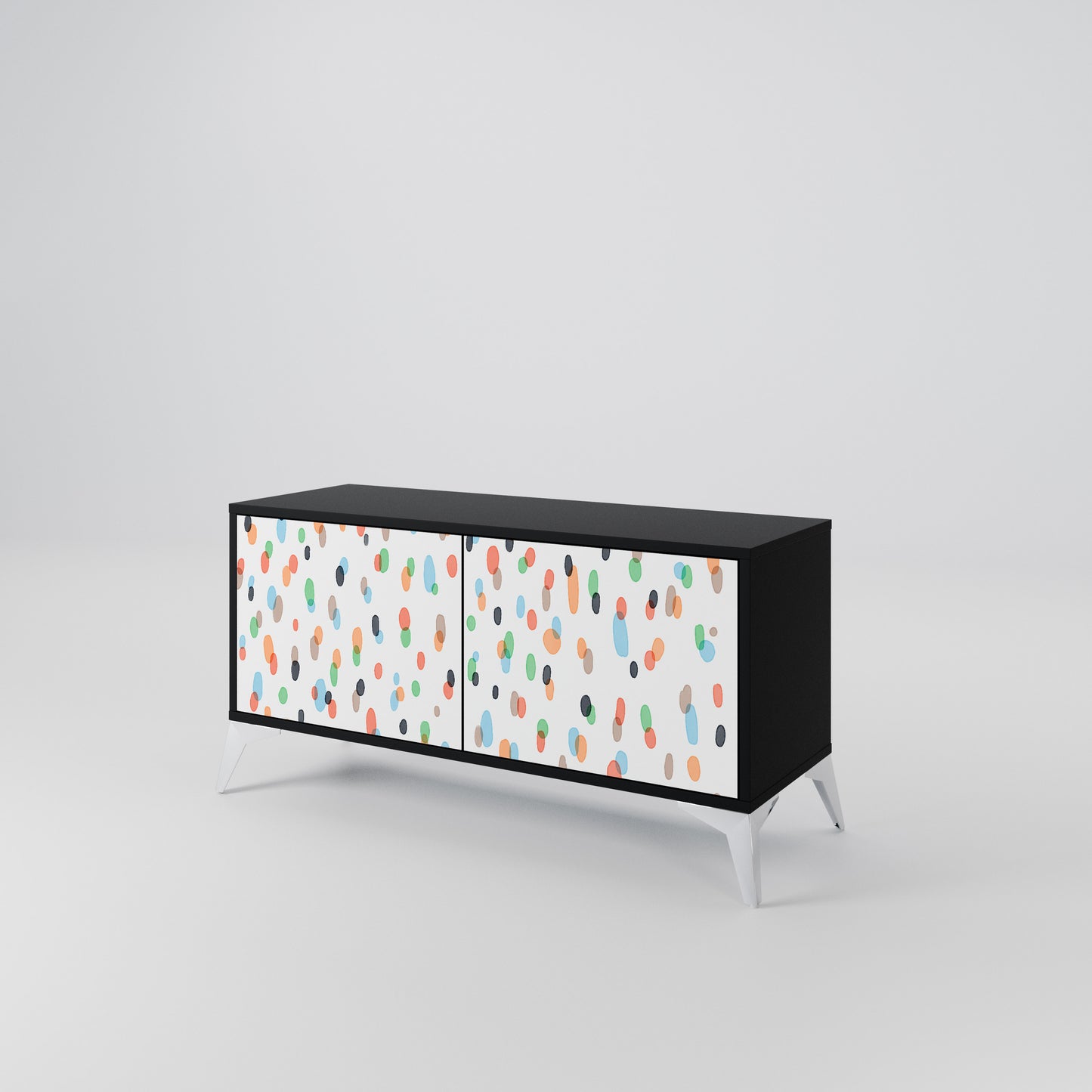 ENERGETIC SPOTS Kompaktní dvoudveřový TV stolek