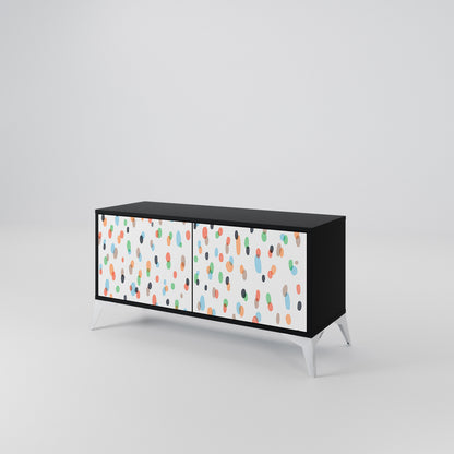 ENERGETIC SPOTS Kompaktní dvoudveřový TV stolek