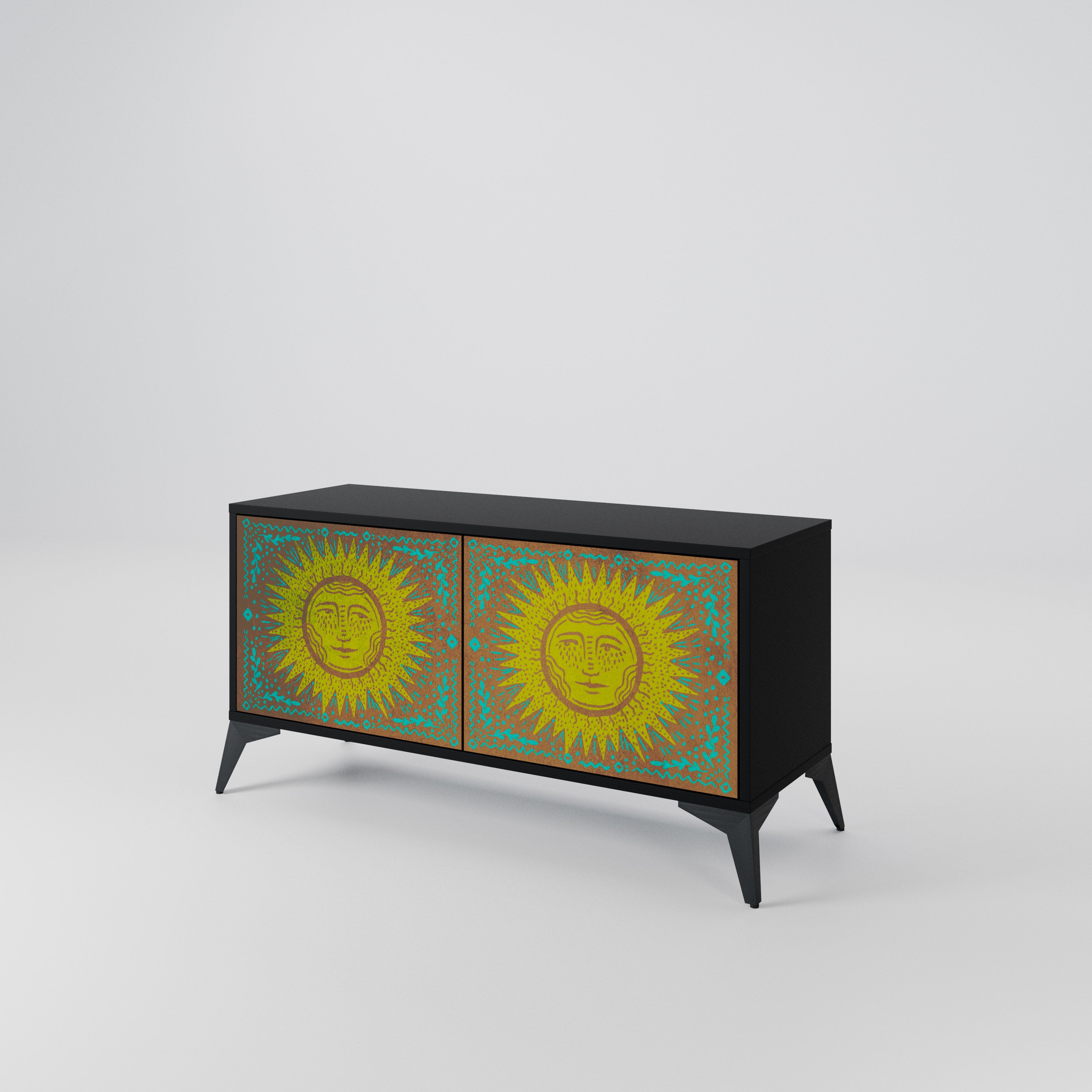 SUNSHINE EULOGY Compact 2-Door TV Cabinet