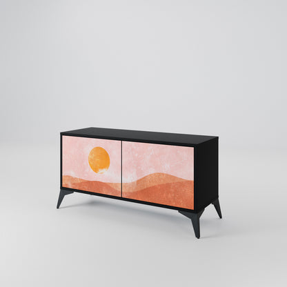 LUMINOUS SUNLIGHT Kompaktní dvoudveřový TV stolek