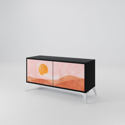 LUMINOUS SUNLIGHT Kompaktní dvoudveřový TV stolek