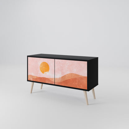 LUMINOUS SUNLIGHT Kompaktní dvoudveřový TV stolek