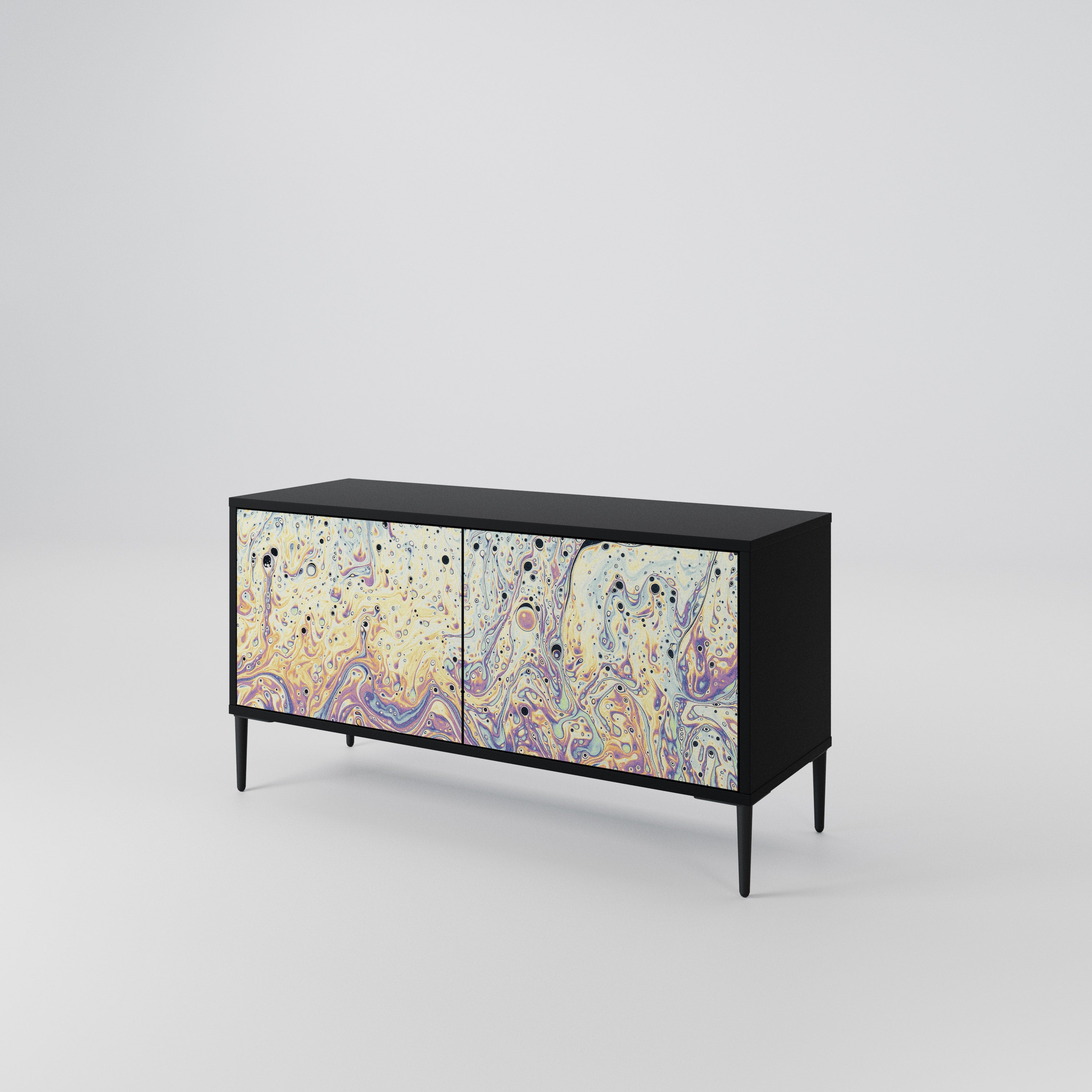 MOSAIC OF COLORS Compact 2-Door TV Cabinet