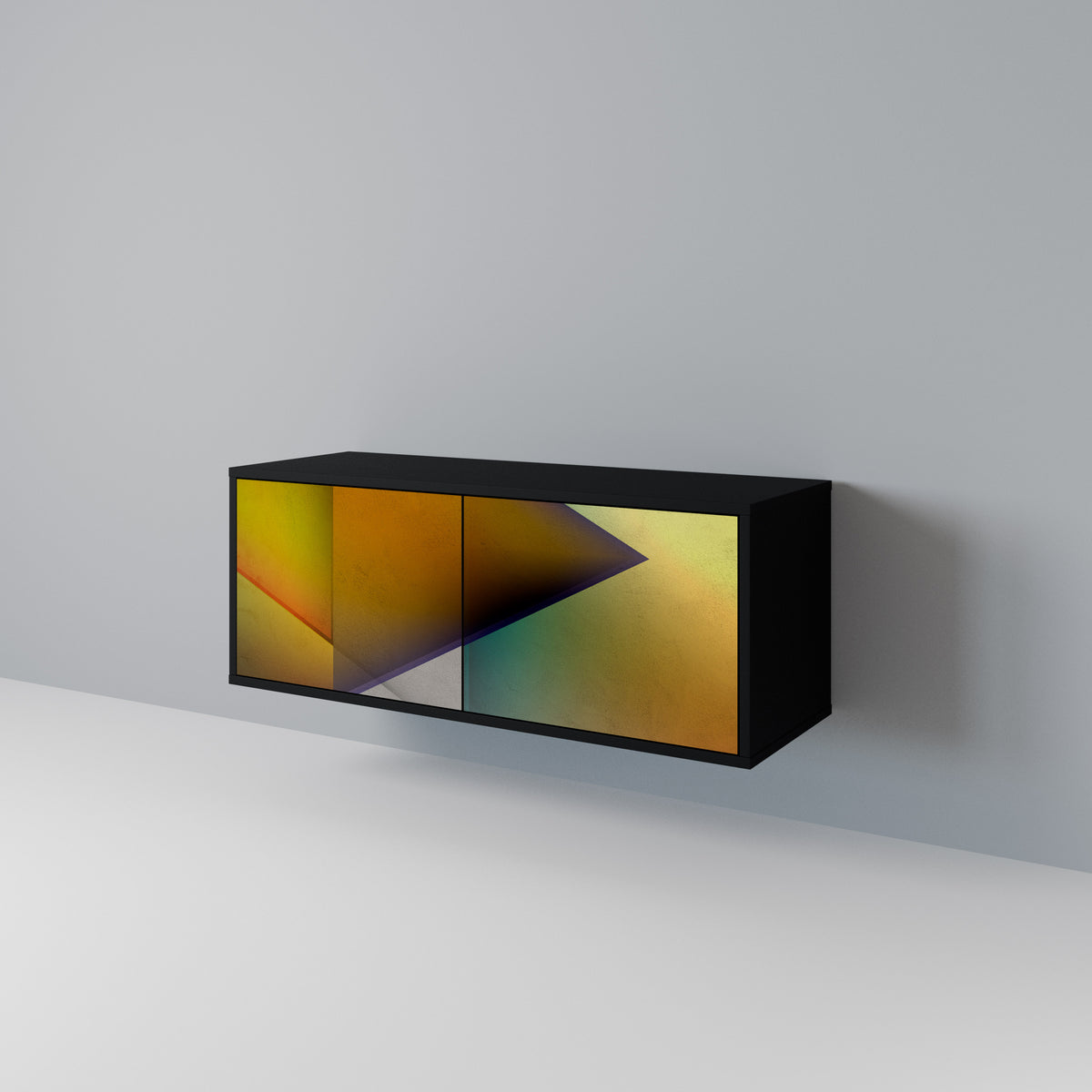 PIERCING SHARPNESS Kompaktní dvoudveřový TV stolek