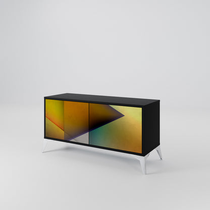 PIERCING SHARPNESS Kompaktní dvoudveřový TV stolek