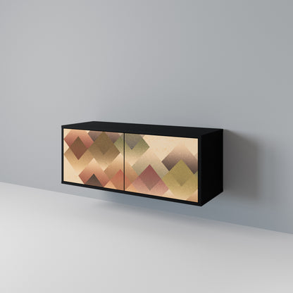 GEOMETRIC FUSION Kompaktní dvoudveřový TV stolek