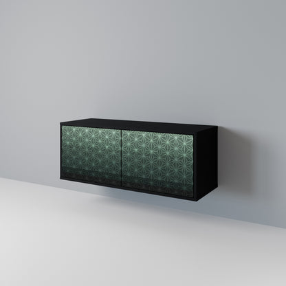 ORNAMENTAL GLIMMER Kompaktní dvoudveřový TV stolek