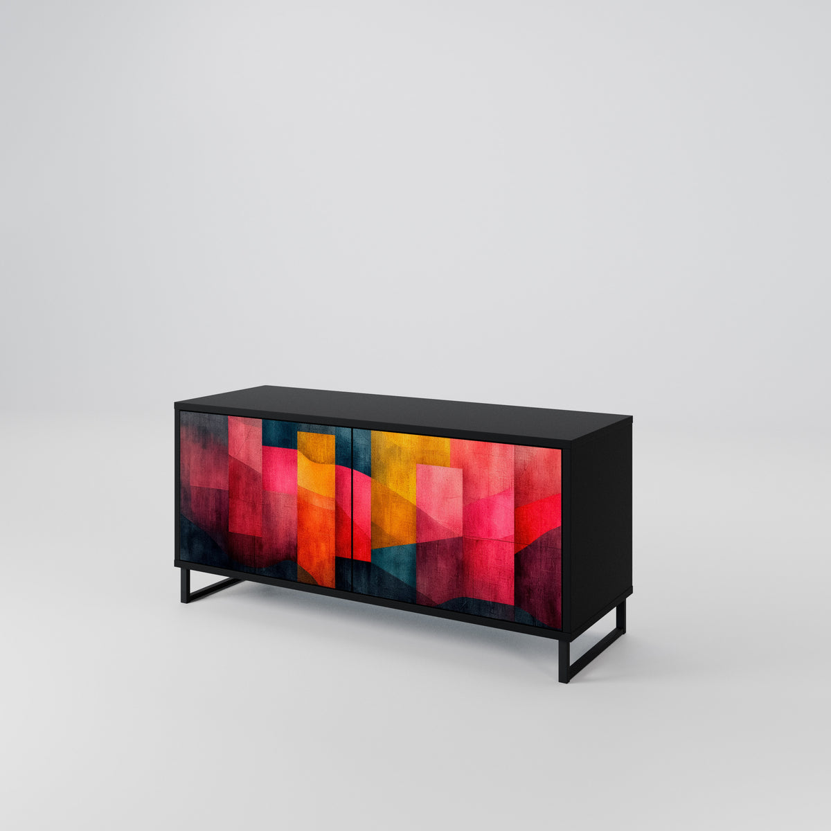COLORFUL SOUNDS Kompaktní dvoudveřový TV stolek
