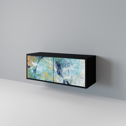 ABSTRACT THOUGHTS Kompaktní dvoudveřový TV stolek